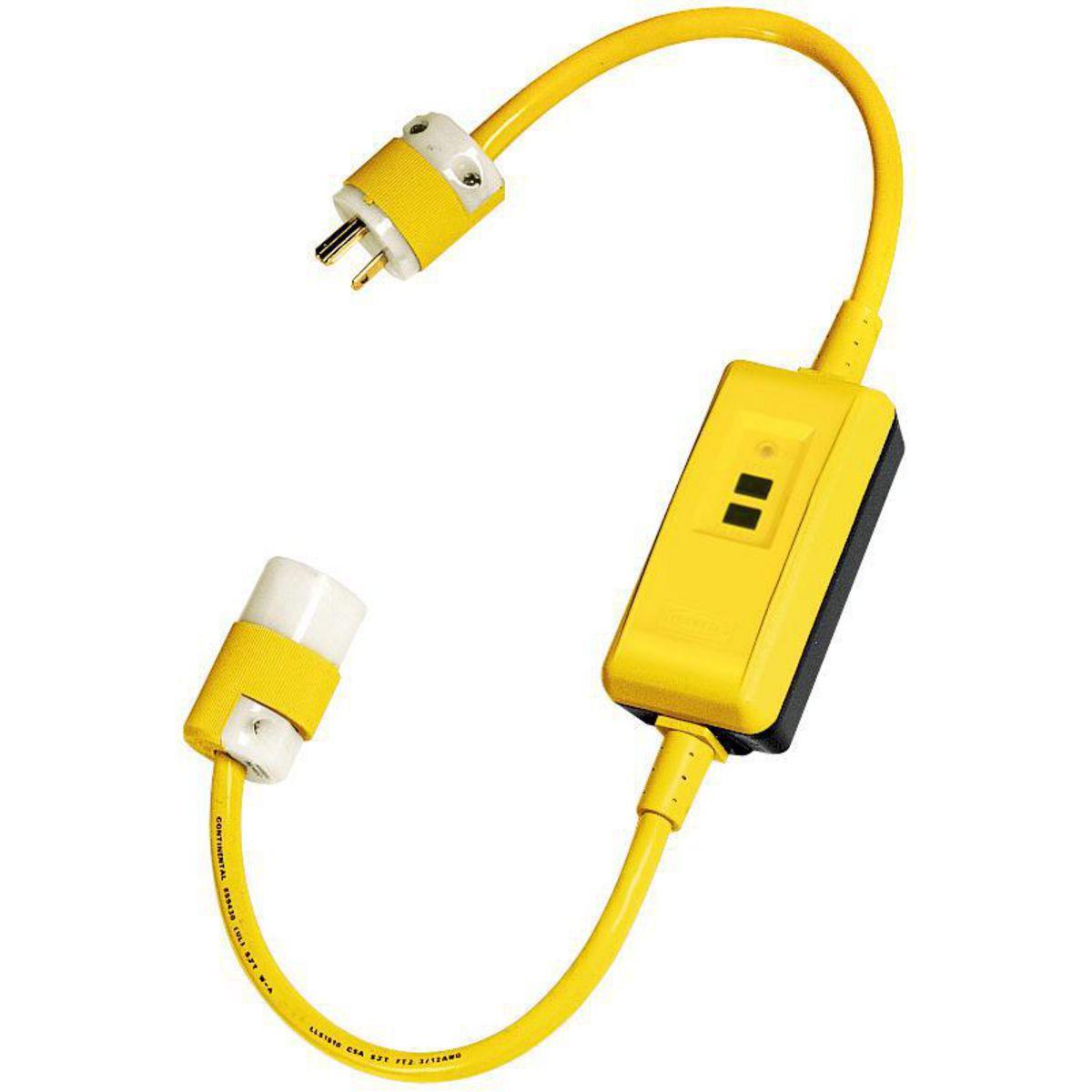 Hubbell Wiring Device-Kellems GFPST3C20M GFI In-Line Cord Sets