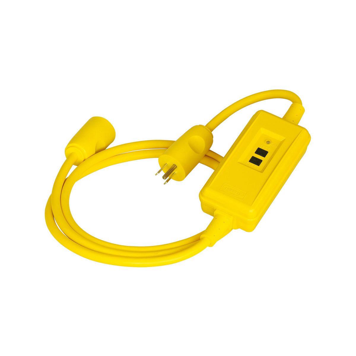 Hubbell Wiring Device-Kellems GFPST6C15A GFI In-Line Cord Sets