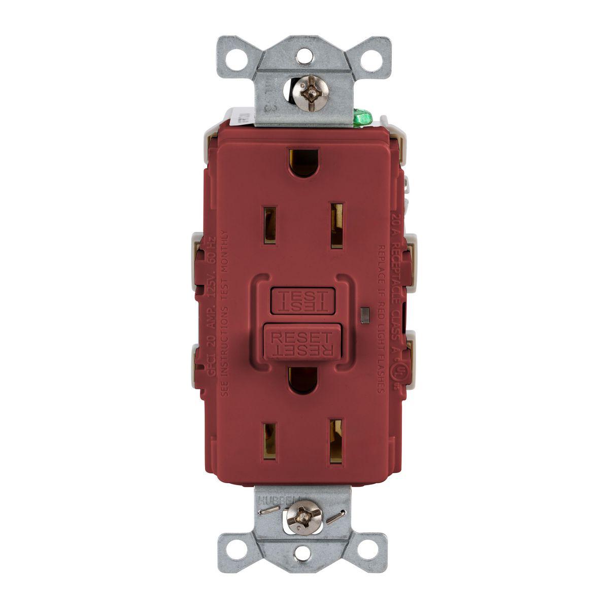 Hubbell Wiring Device-Kellems GFR15R GFCI Receptacles