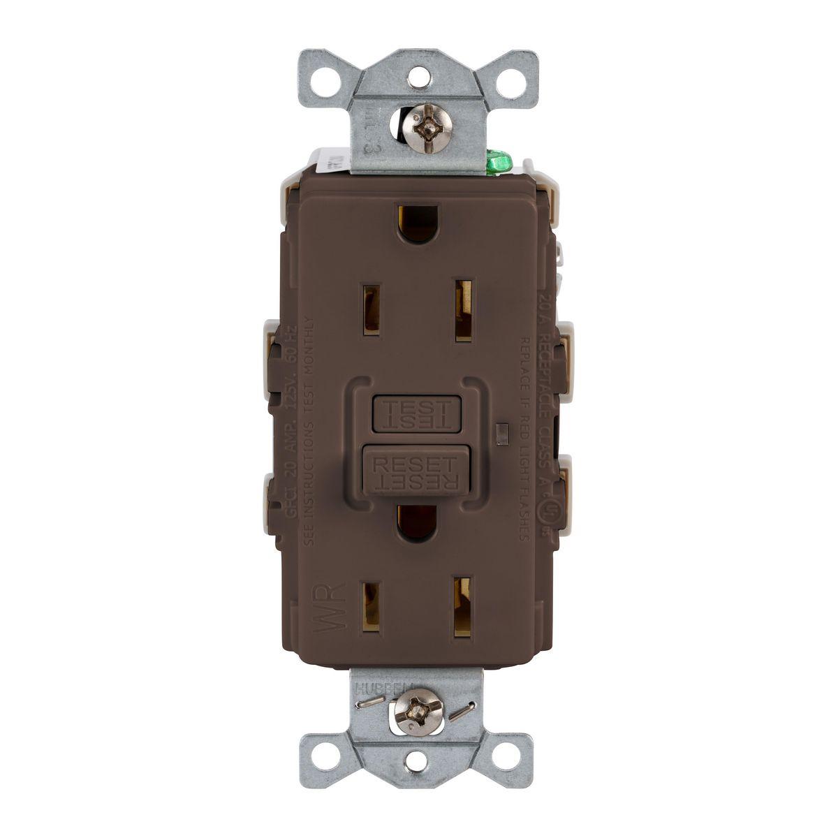Hubbell Wiring Device-Kellems GFRWR15 GFCI Receptacles