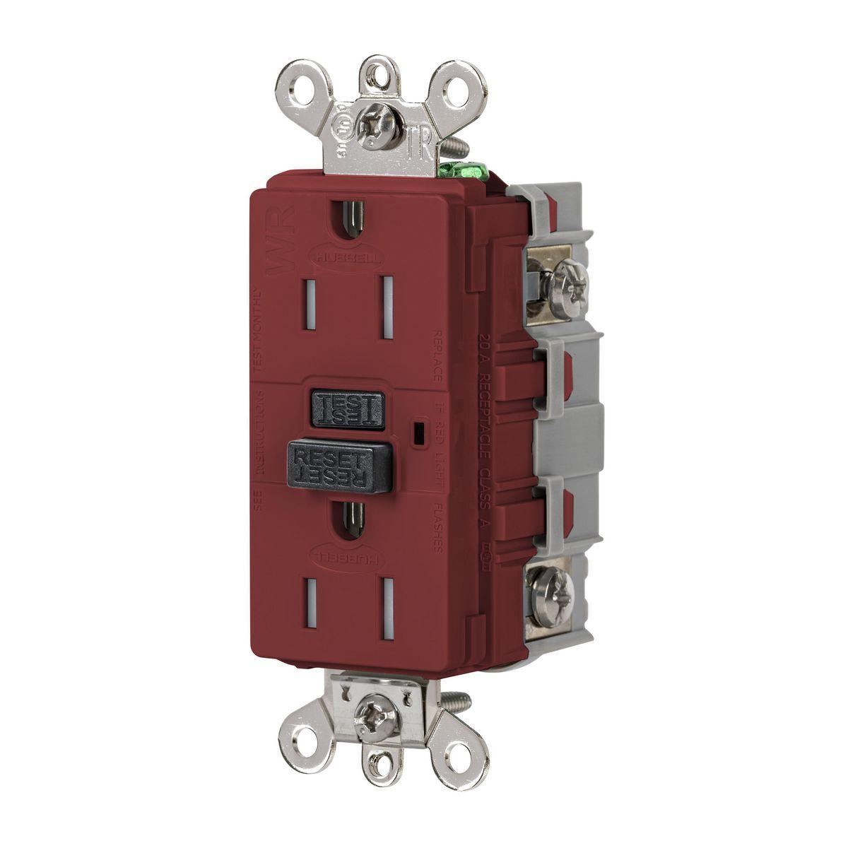 Hubbell Wiring Device-Kellems GFSG5262R GFCI Receptacles