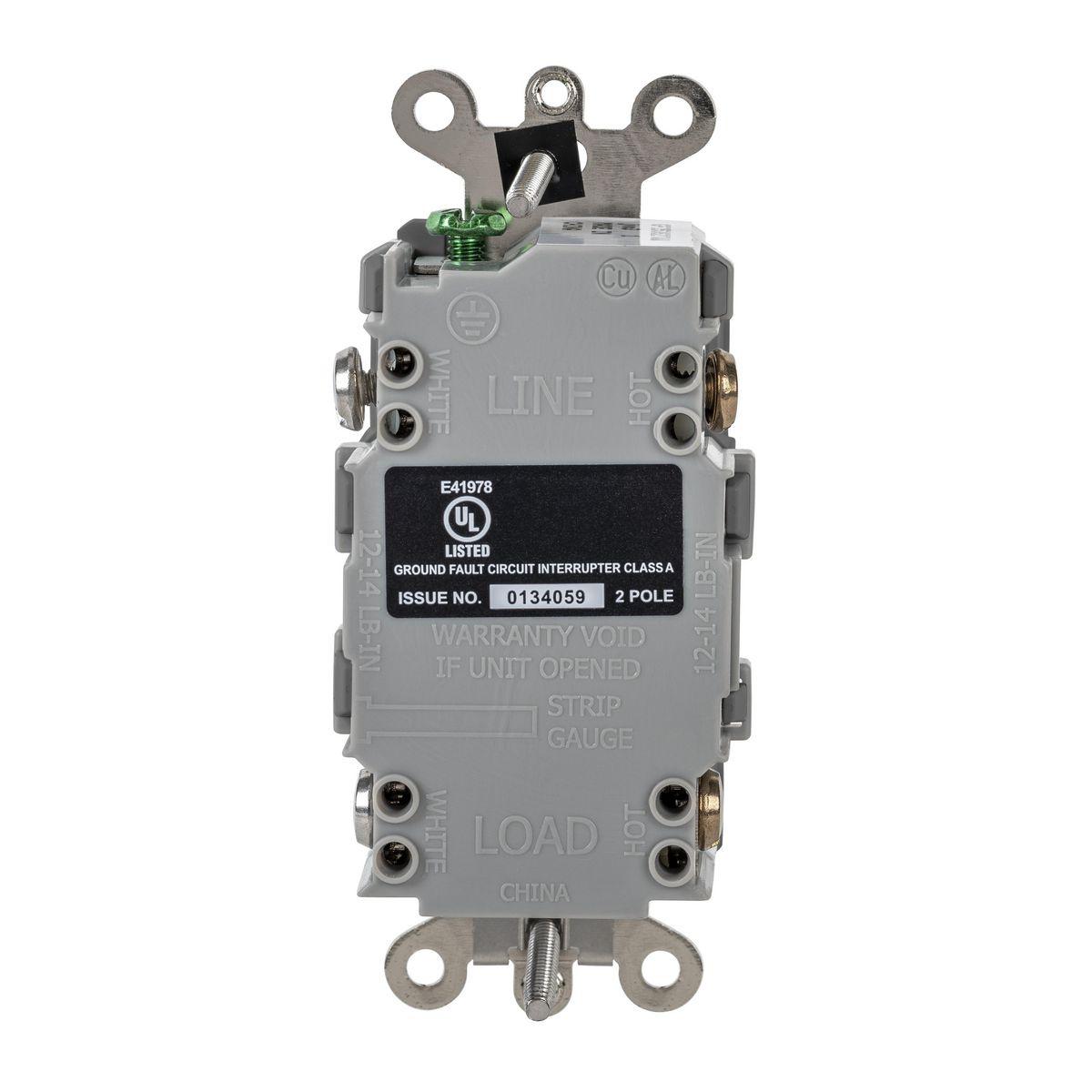 Hubbell Wiring Device-Kellems GFSG8300GRY GFCI Receptacles