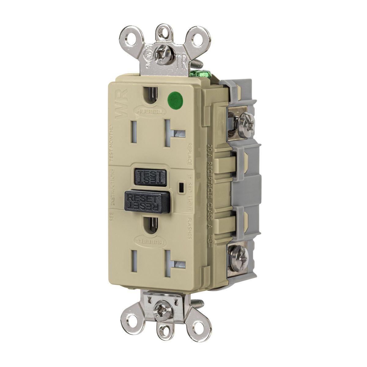 Hubbell Wiring Device-Kellems GFSG8300I GFCI Receptacles