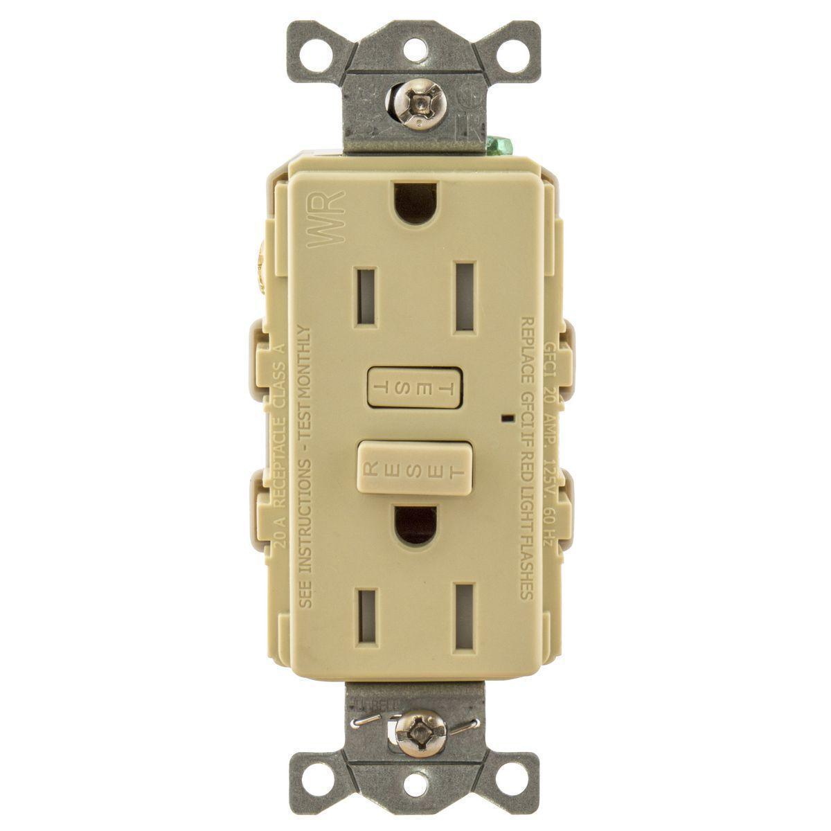 Hubbell Wiring Device-Kellems GFTW15I GFCI Receptacles