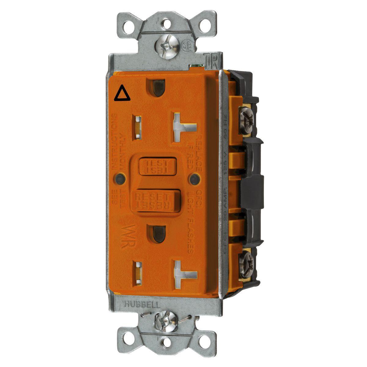 Hubbell Wiring Device-Kellems GFTWRST20ORIG GFCI Receptacles