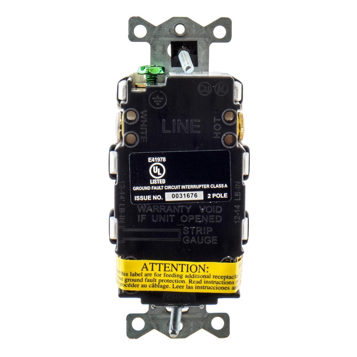Hubbell Wiring Device-Kellems GFTWRST20WIG GFCI Receptacles