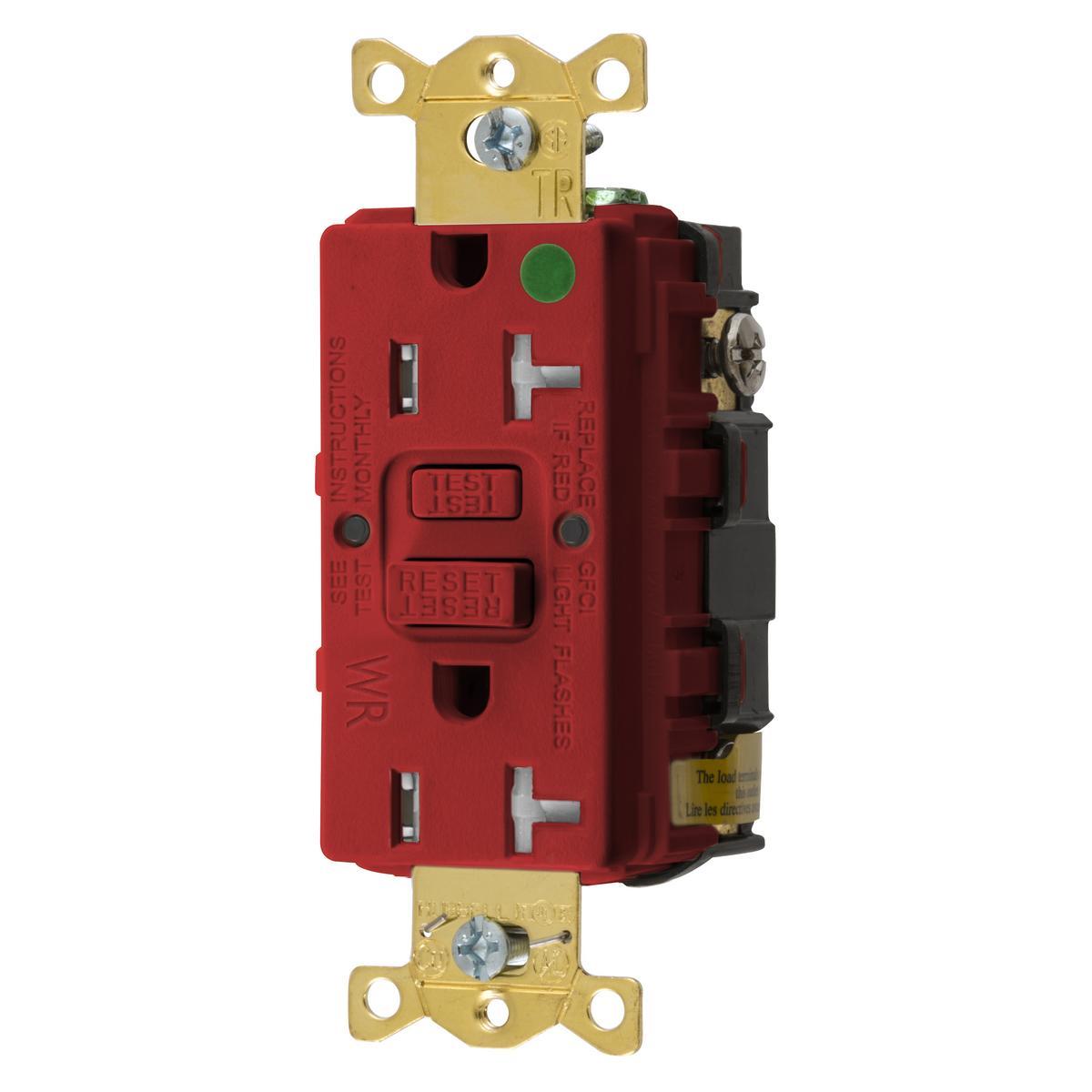 Hubbell Wiring Device-Kellems GFTWRST83RU GFCI Receptacles