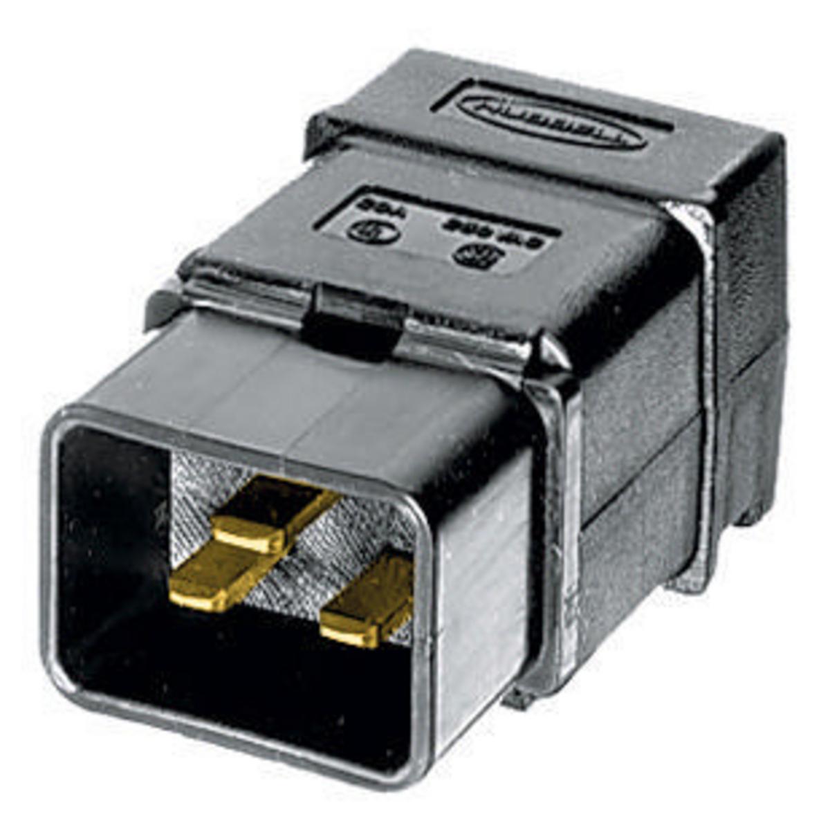Hubbell Wiring Device-Kellems H320P Straight Blade Plugs