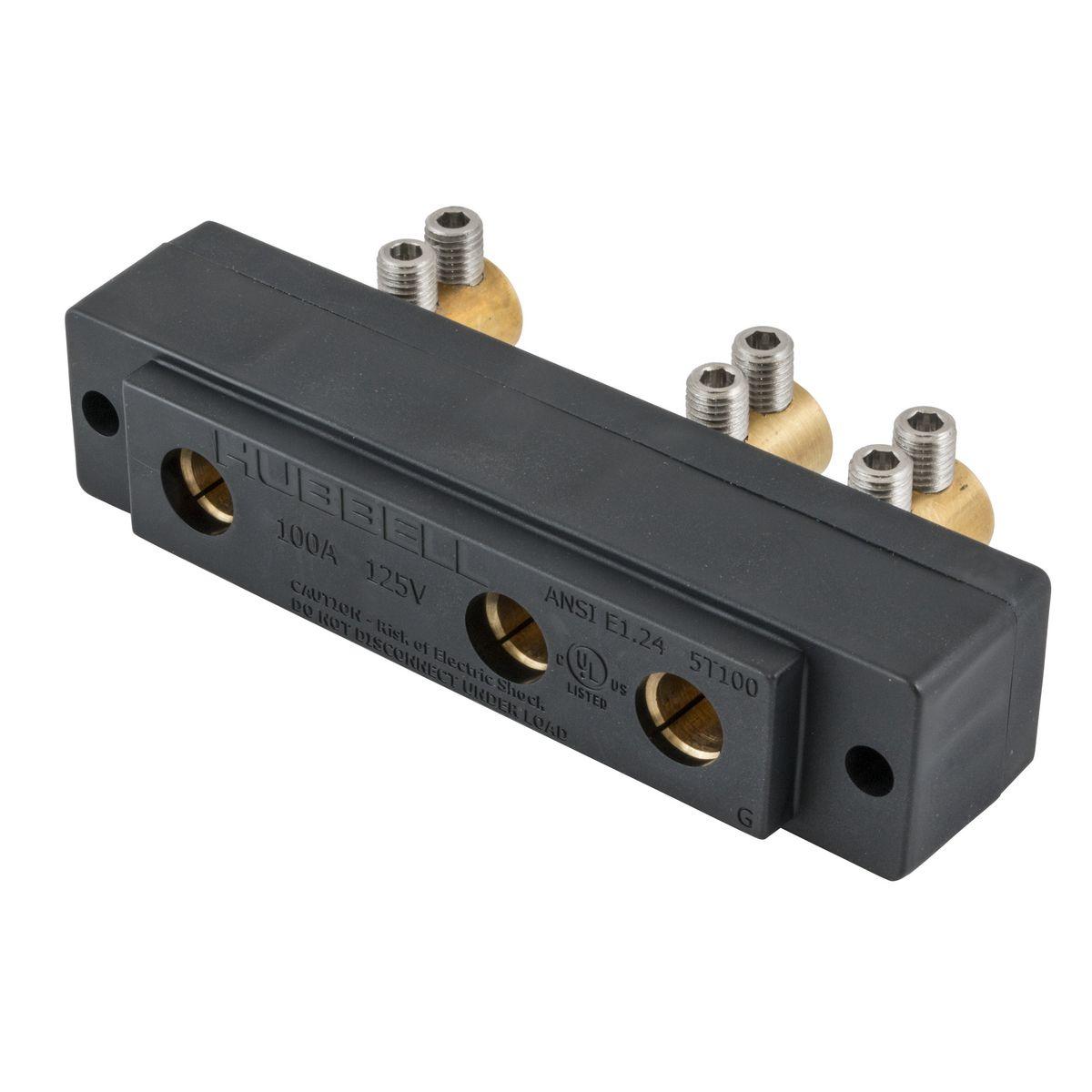 Hubbell Wiring Device-Kellems HBL100SPFR Lighting Connectors & Accessories