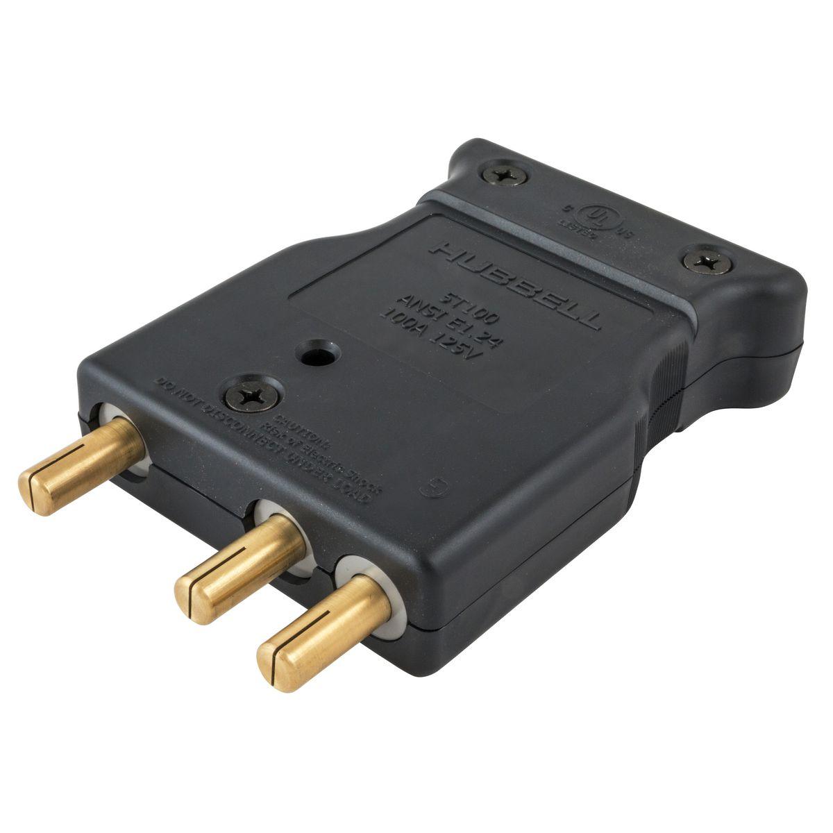 Hubbell Wiring Device-Kellems HBL100SPM Lighting Connectors & Accessories