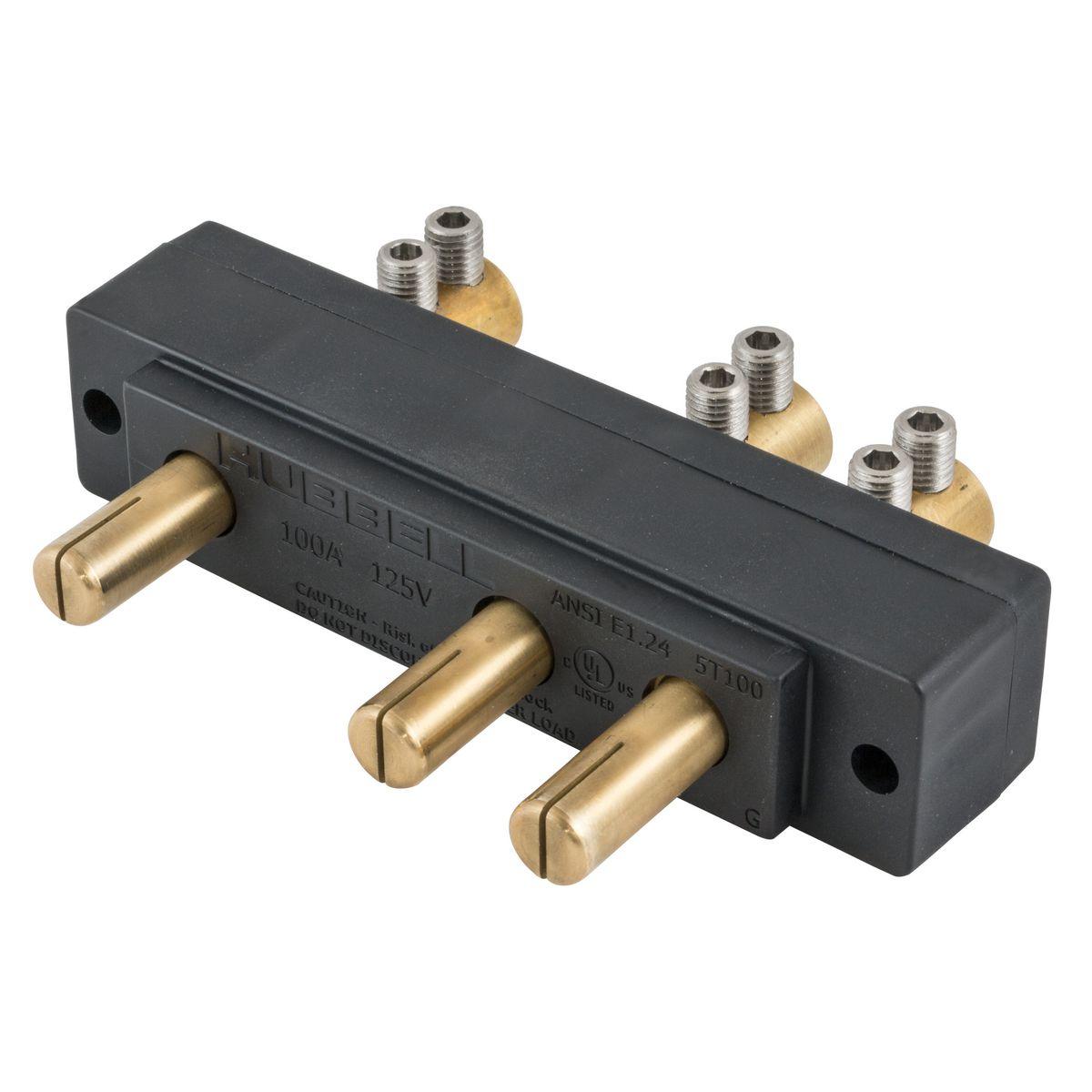 Hubbell Wiring Device-Kellems HBL100SPMR Lighting Connectors & Accessories