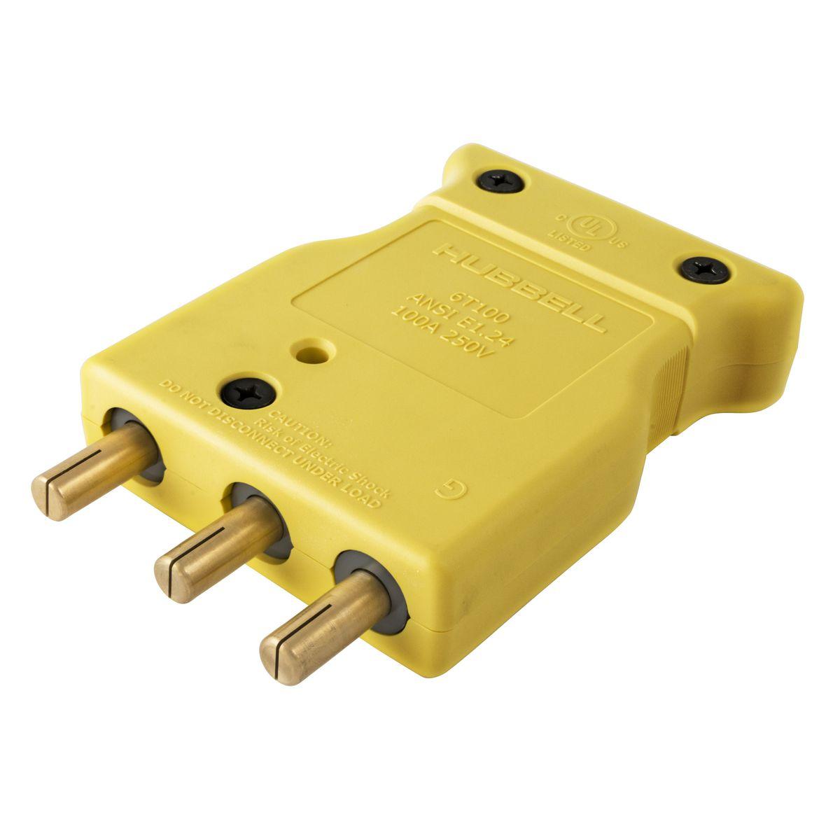 Hubbell Wiring Device-Kellems HBL106SPM Lighting Connectors & Accessories