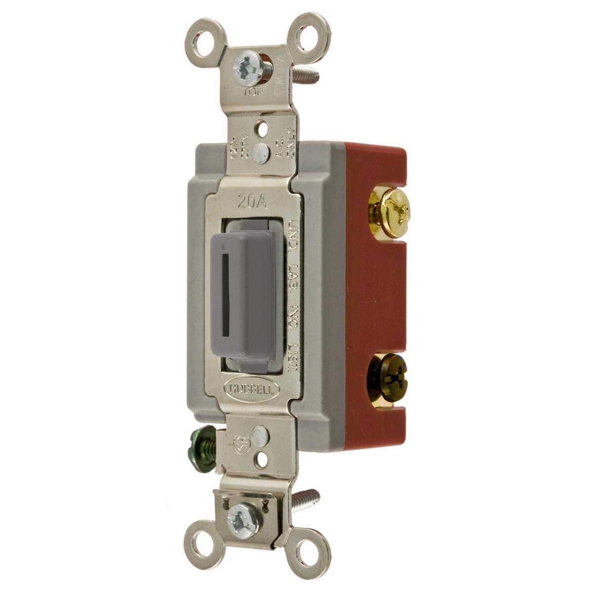 Hubbell Wiring Device-Kellems HBL1224LG Keylock Switches