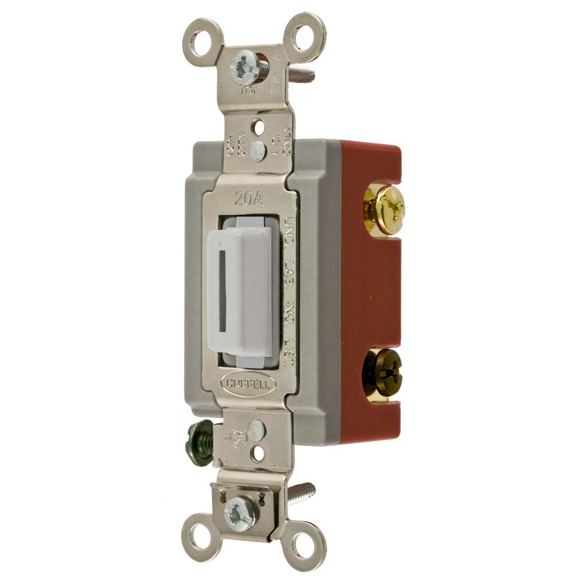 Hubbell Wiring Device-Kellems HBL1224LW Locking Switches