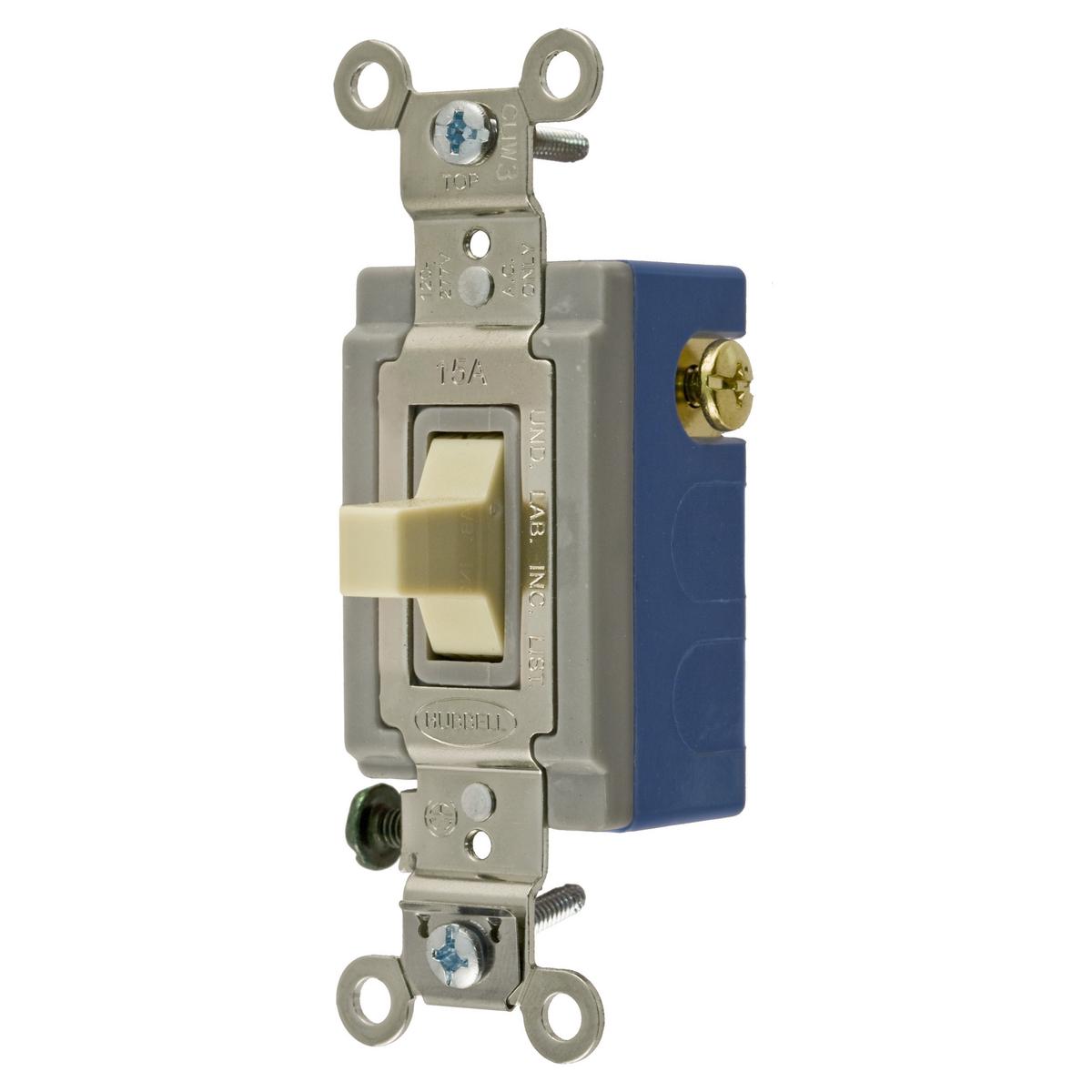 Hubbell Wiring Device-Kellems HBL1381I Toggle Switches