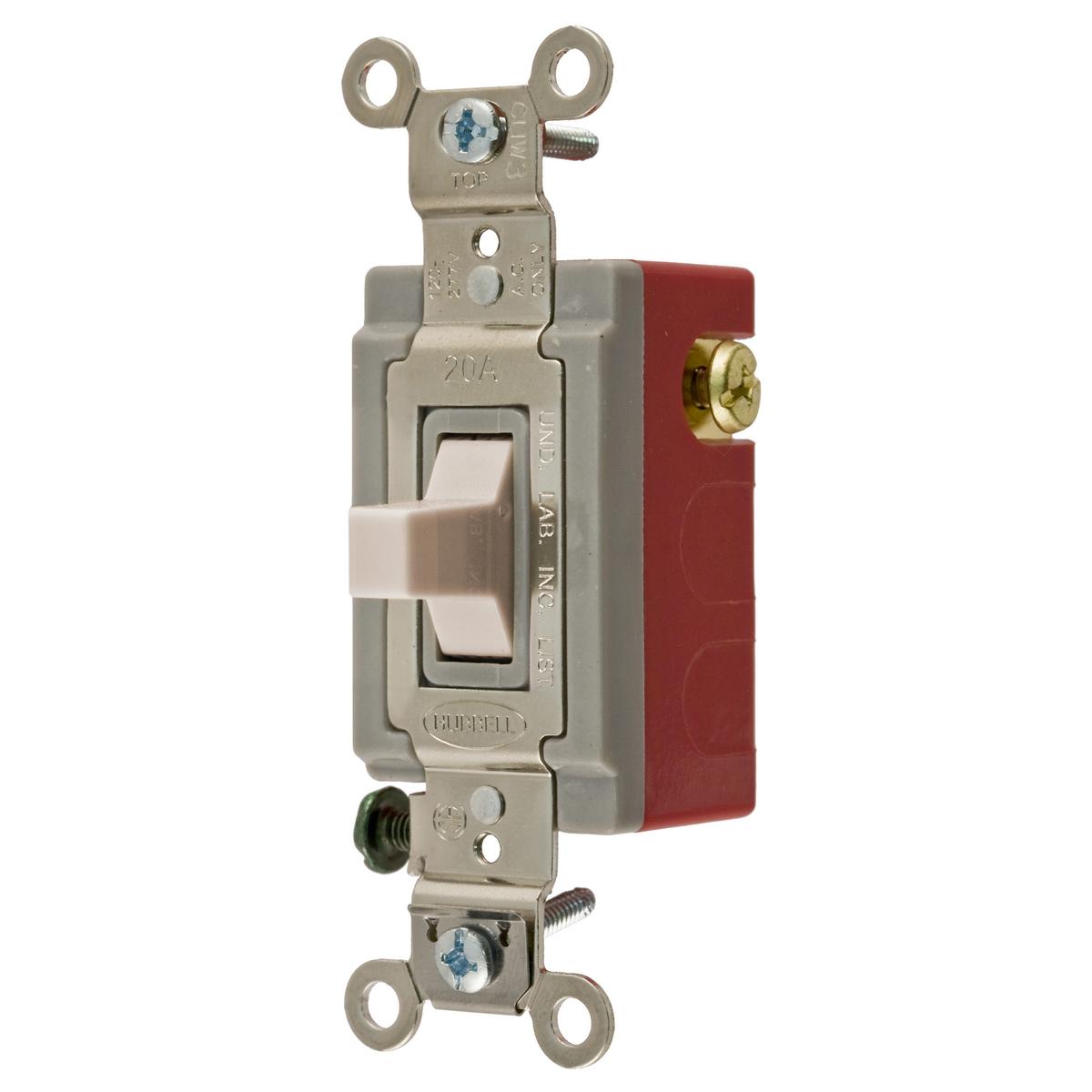 Hubbell Wiring Device-Kellems HBL1557LA Toggle Switches