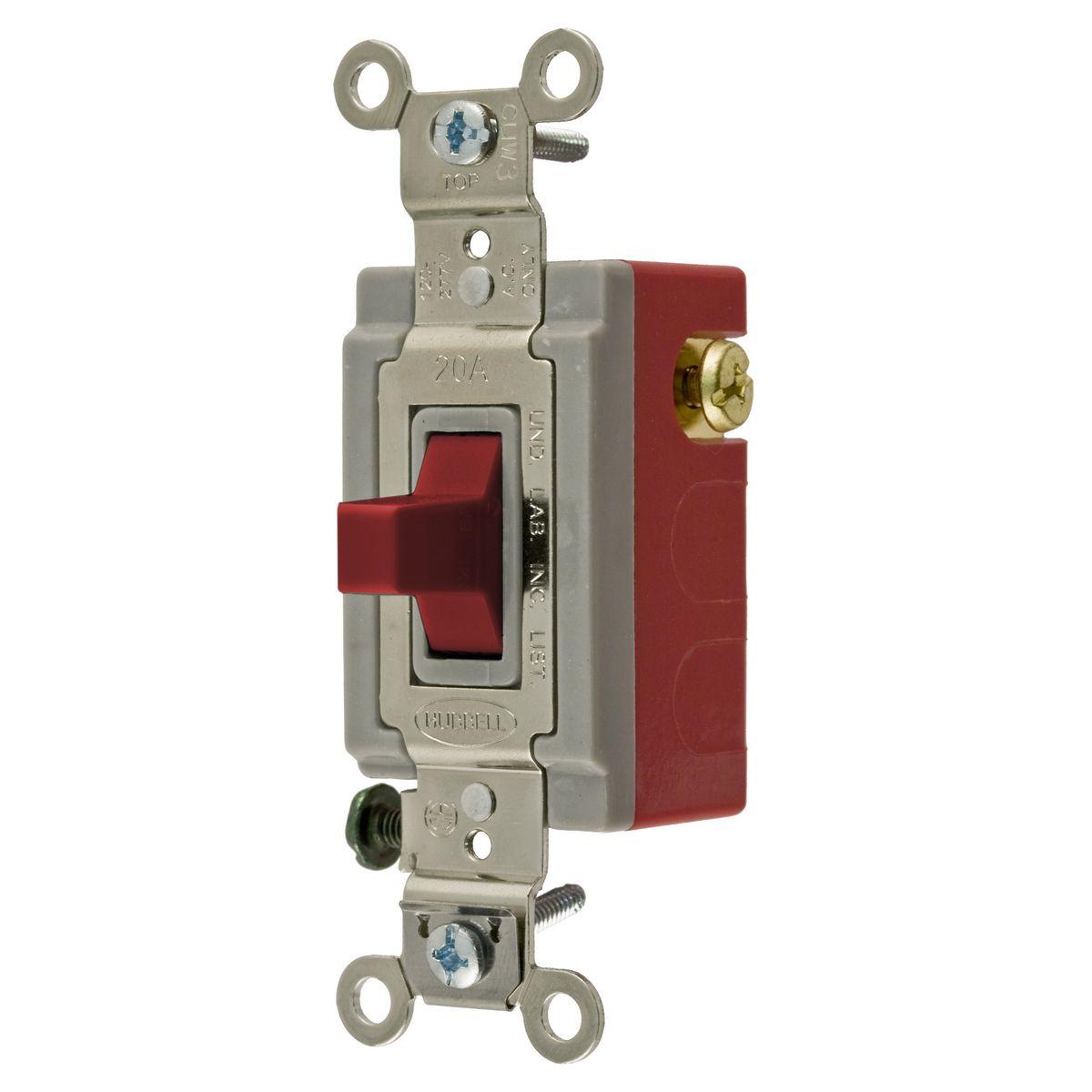 Hubbell Wiring Device-Kellems HBL1557RLV Toggle Switches
