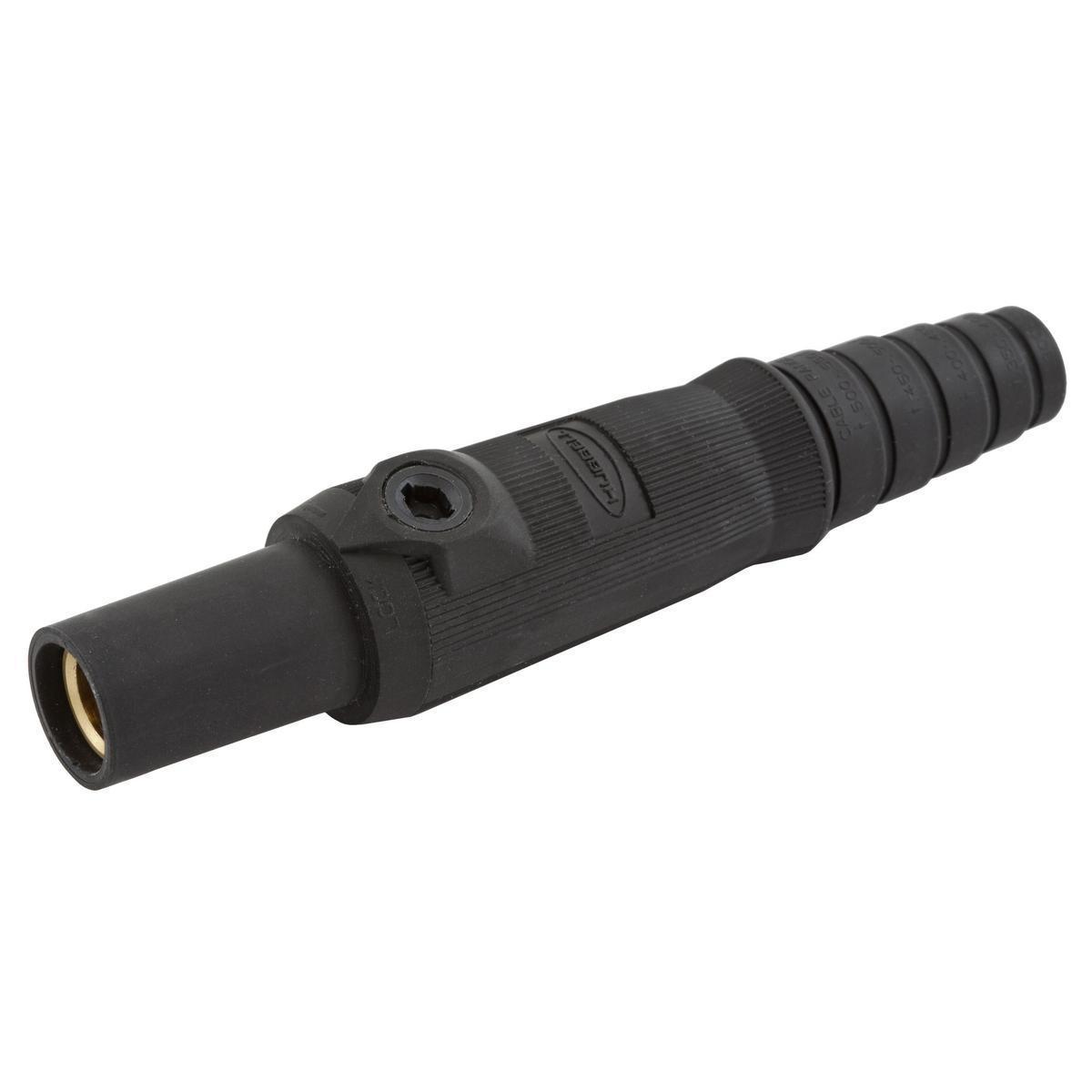 Hubbell Wiring Device-Kellems HBL15FBK Single Pole Plugs