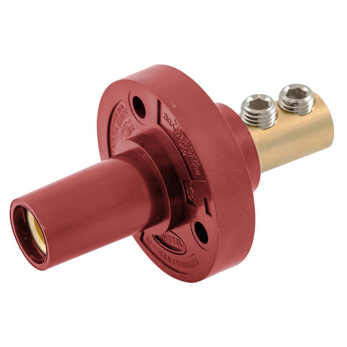 Hubbell Wiring Device-Kellems HBL15FRR Single Pole Receptacles