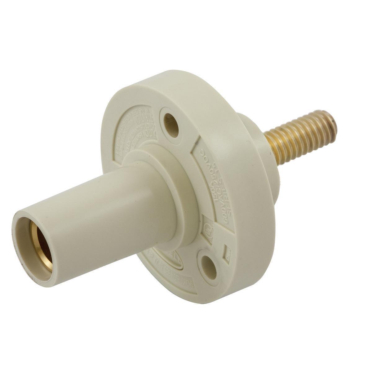 Hubbell Wiring Device-Kellems HBL15FRSW Single Pole Receptacles