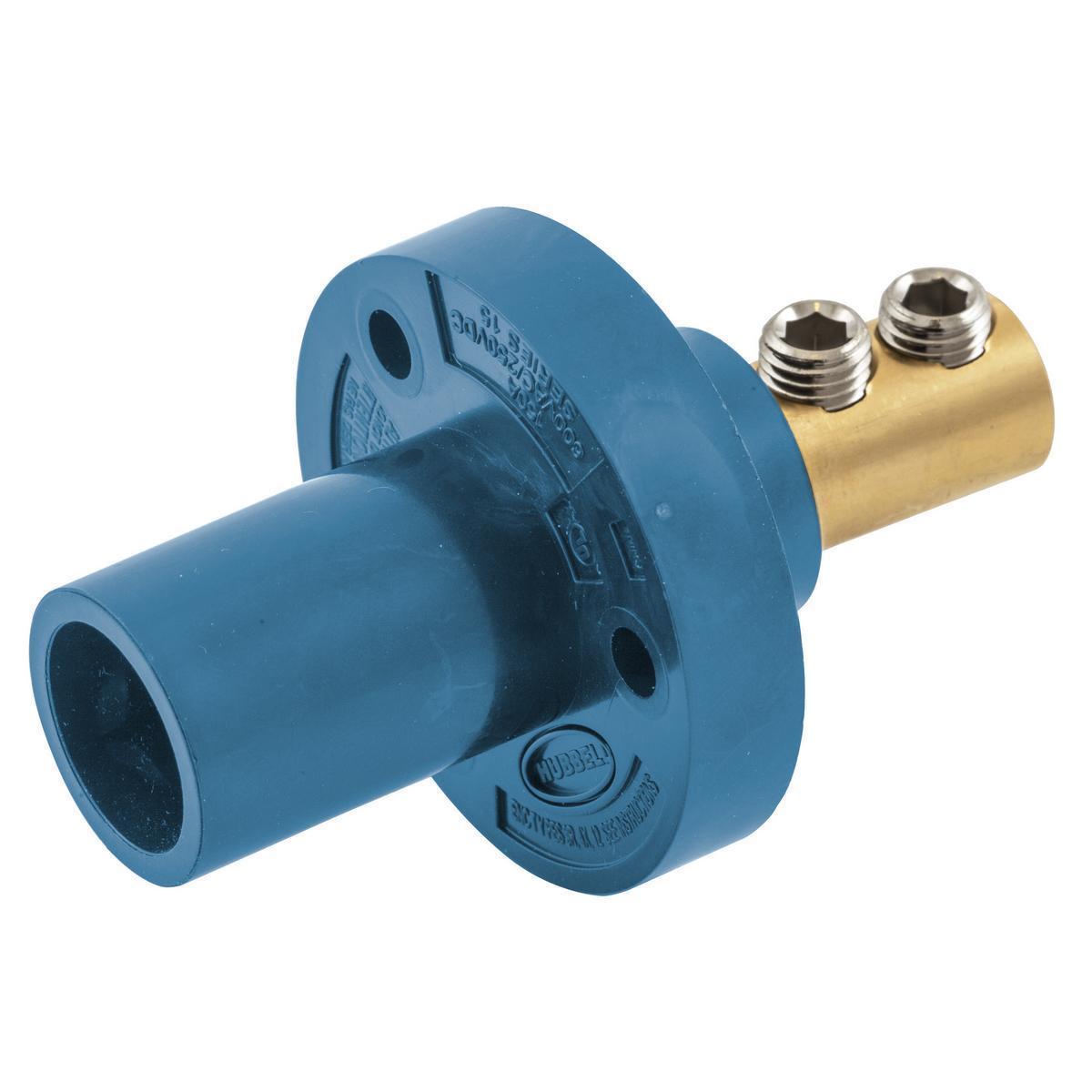 Hubbell Wiring Device-Kellems HBL15MRBL Single Pole Receptacles