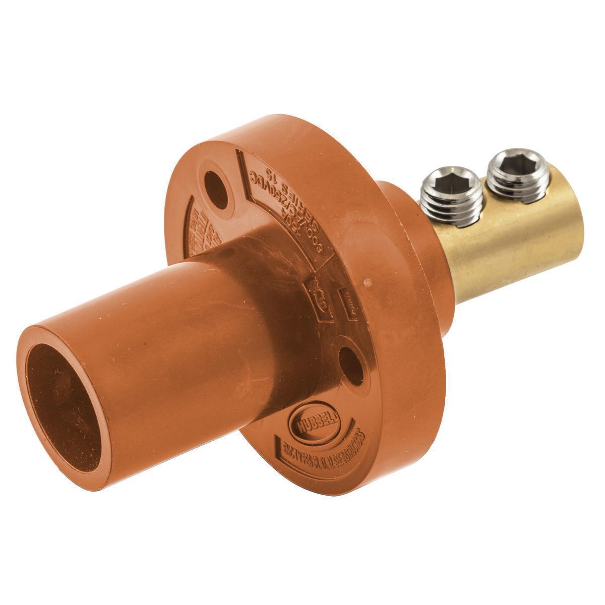 Hubbell Wiring Device-Kellems HBL15MRO Single Pole Receptacles
