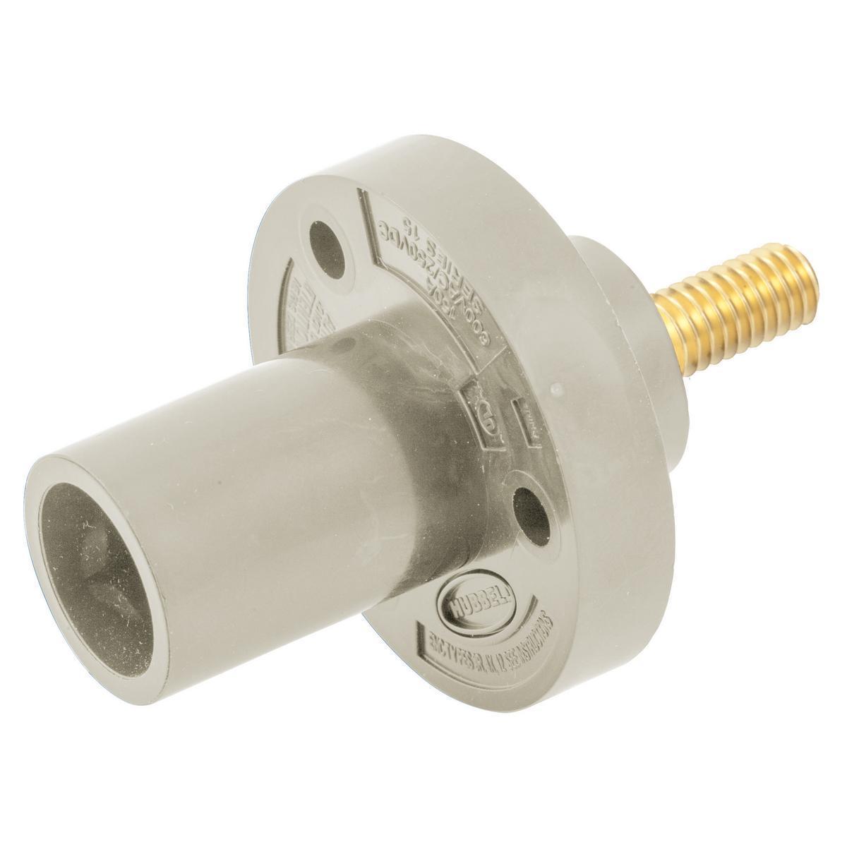 Hubbell Wiring Device-Kellems HBL15MRSW Single Pole Receptacles