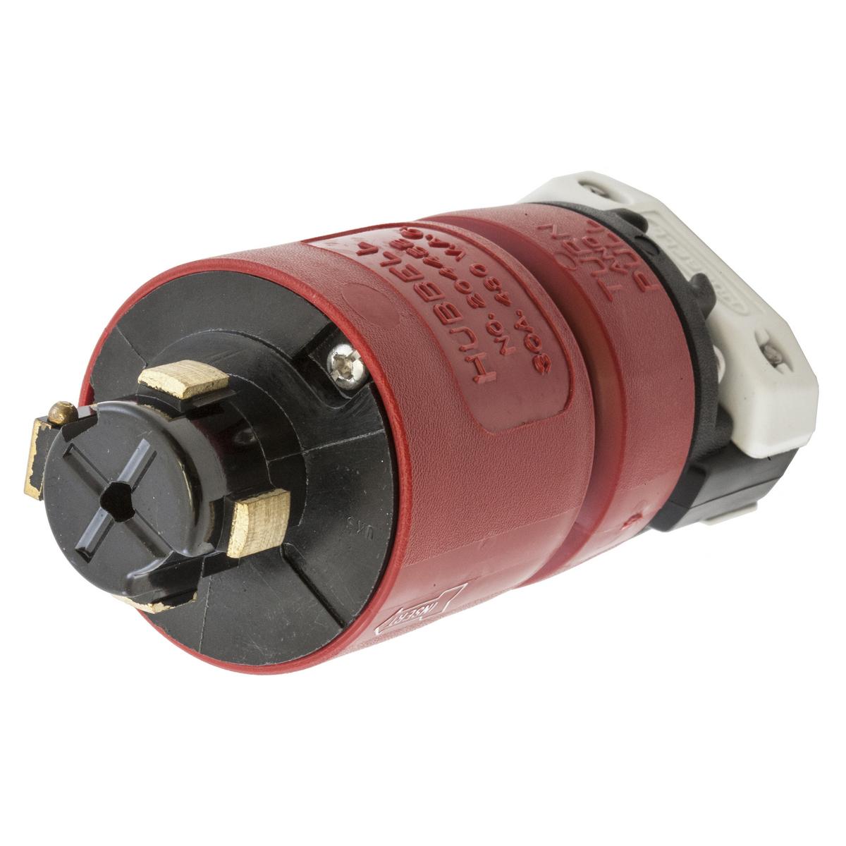 Hubbell Wiring Device-Kellems HBL20445B Locking Plugs