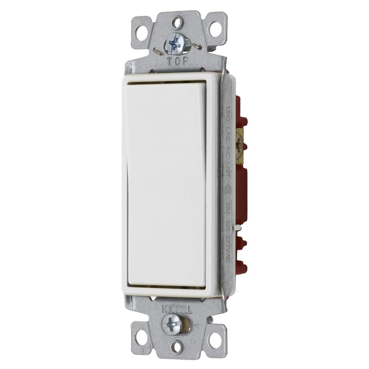 Hubbell Wiring Device-Kellems HBL2101347W Rocker Switches