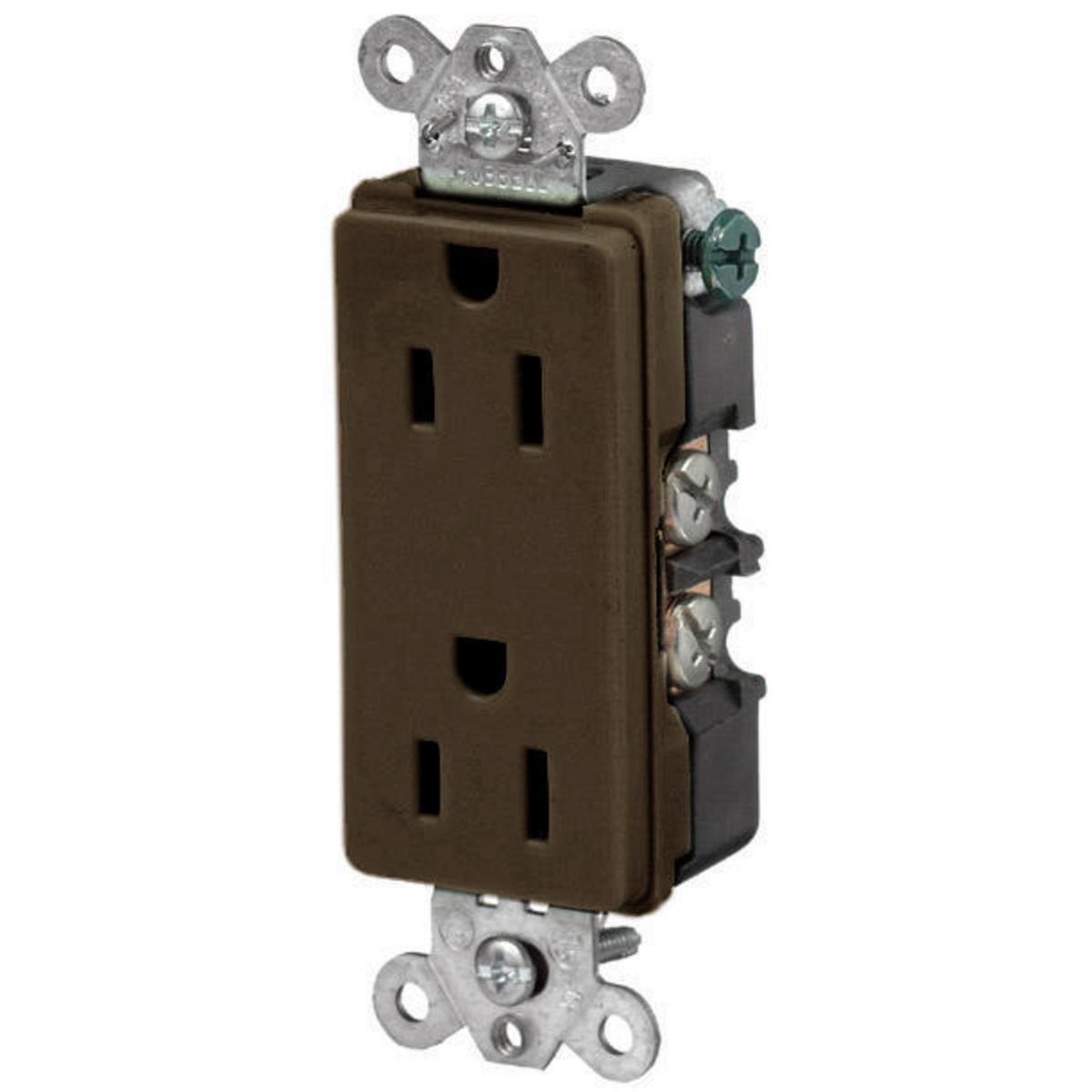 Hubbell Wiring Device-Kellems HBL2132M Straight Blade Receptacles