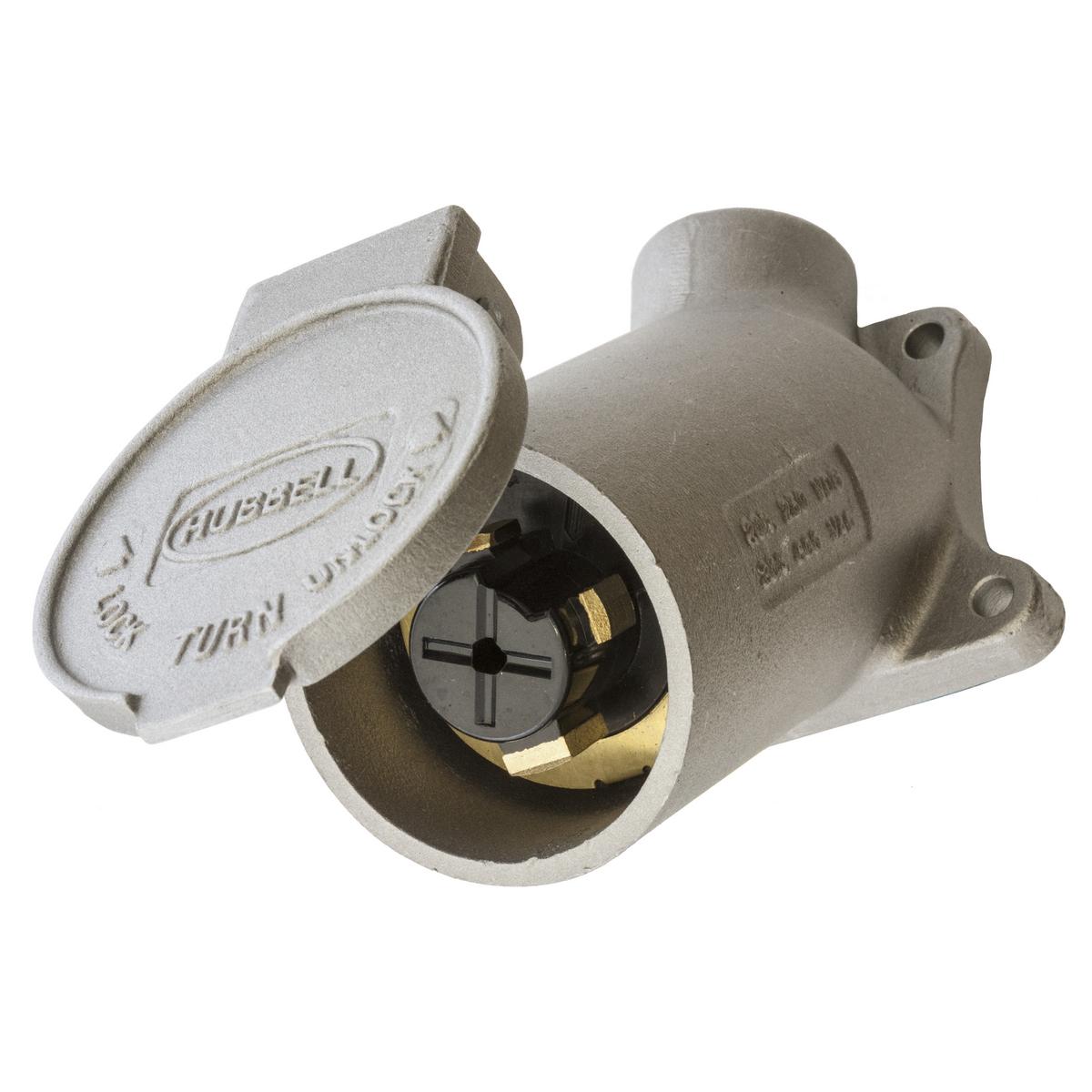 Hubbell Wiring Device-Kellems HBL21447 Locking Flanged Inlets & Outlets