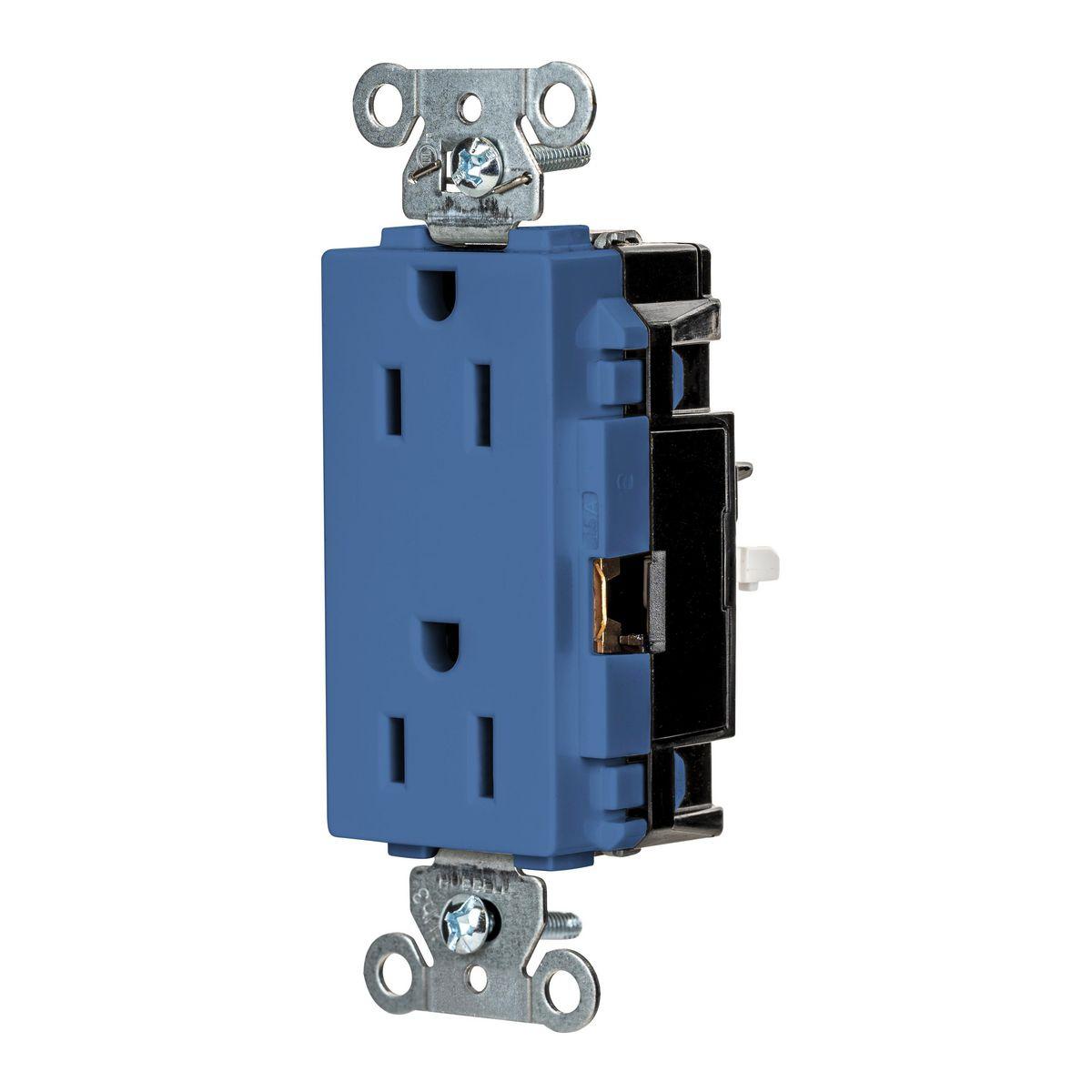Hubbell Wiring Device-Kellems HBL2152STBL Straight Blade Receptacles