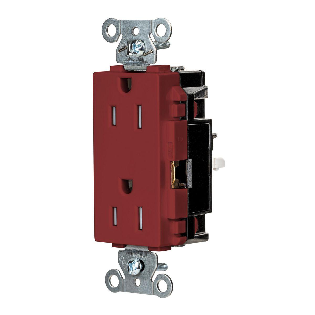 Hubbell Wiring Device-Kellems HBL2152STRTR Straight Blade Receptacles