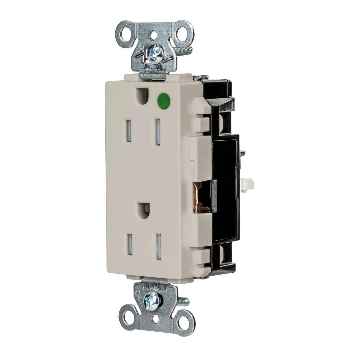 Hubbell Wiring Device-Kellems HBL2172STLATR Straight Blade Receptacles