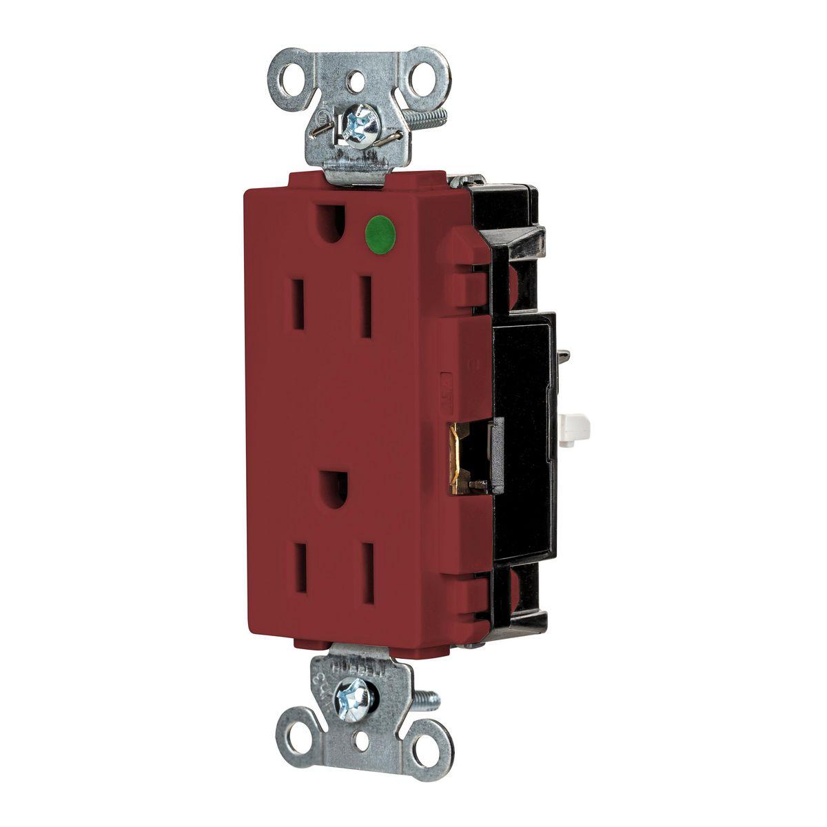 Hubbell Wiring Device-Kellems HBL2172STR Straight Blade Receptacles