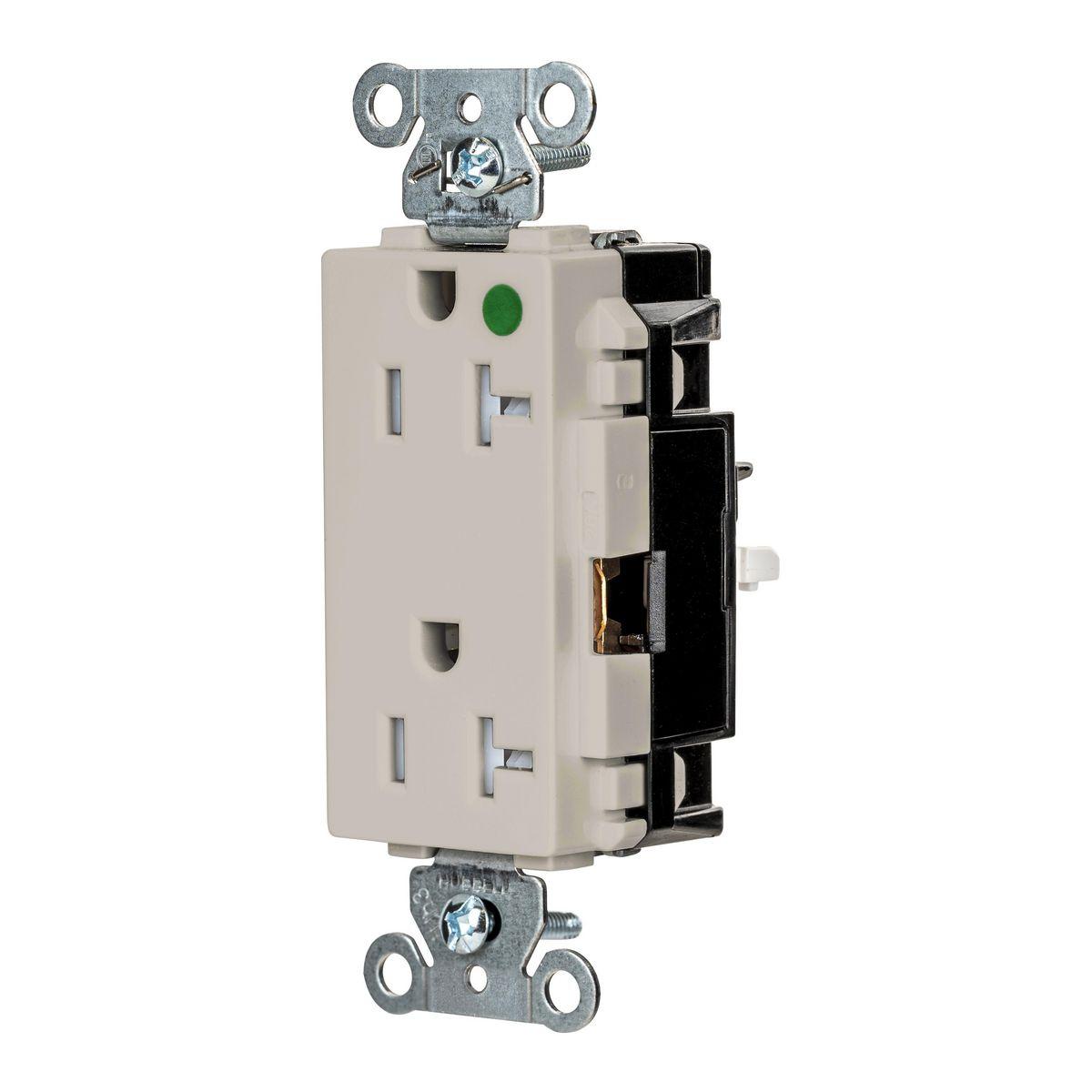 Hubbell Wiring Device-Kellems HBL2182STLATR Straight Blade Receptacles