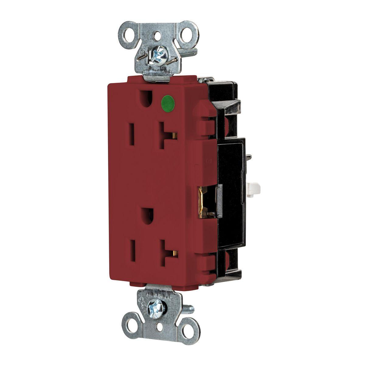 Hubbell Wiring Device-Kellems HBL2182STR Straight Blade Receptacles