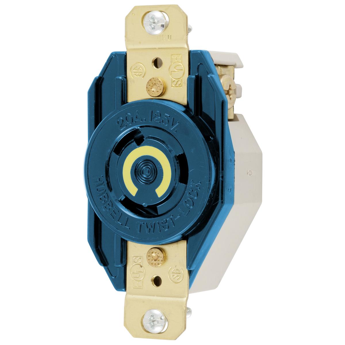 Hubbell Wiring Device-Kellems HBL2310M7 Locking Receptacles