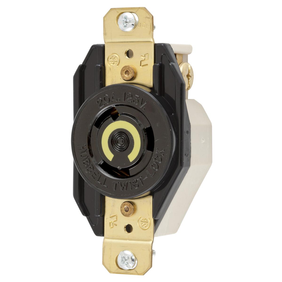 Hubbell Wiring Device-Kellems HBL2310RT Locking Receptacles