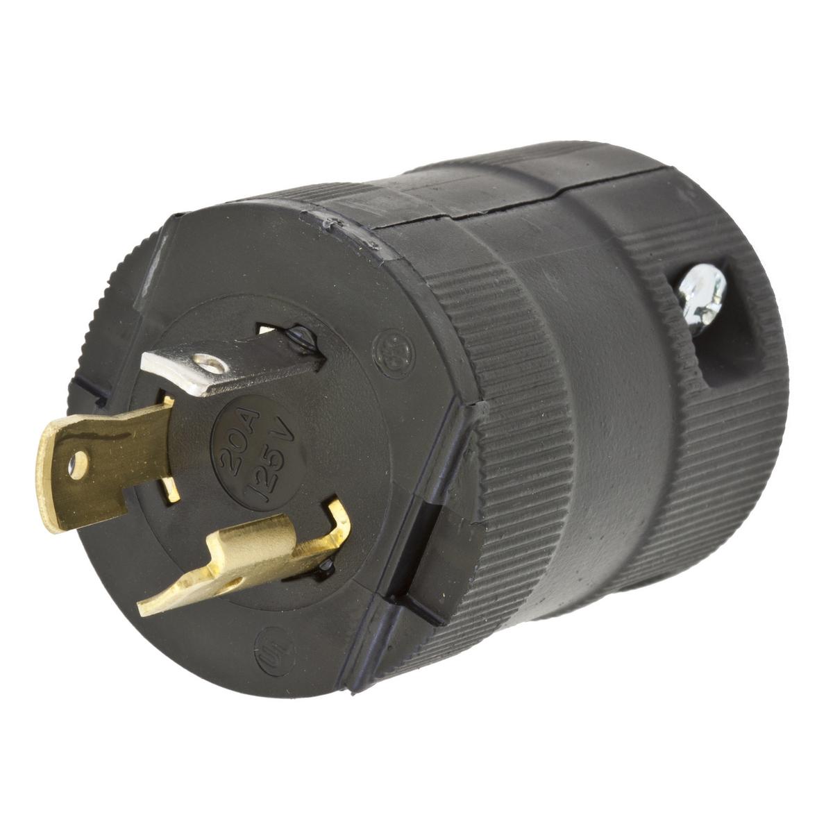 Hubbell Wiring Device-Kellems HBL2311VBK Locking Plugs