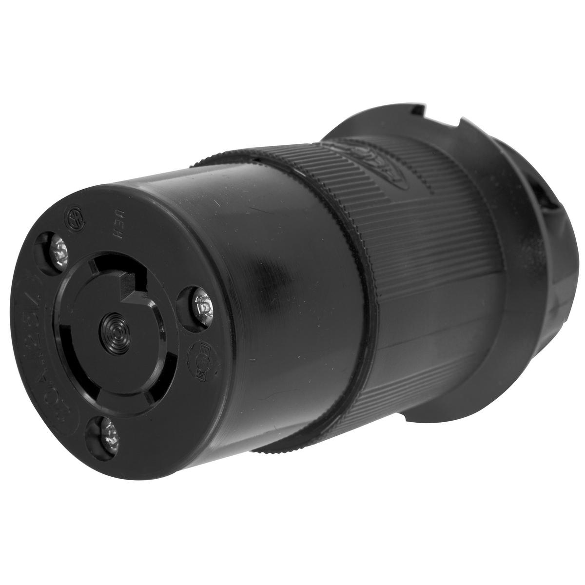 Hubbell Wiring Device-Kellems HBL2313EBK Locking Connectors