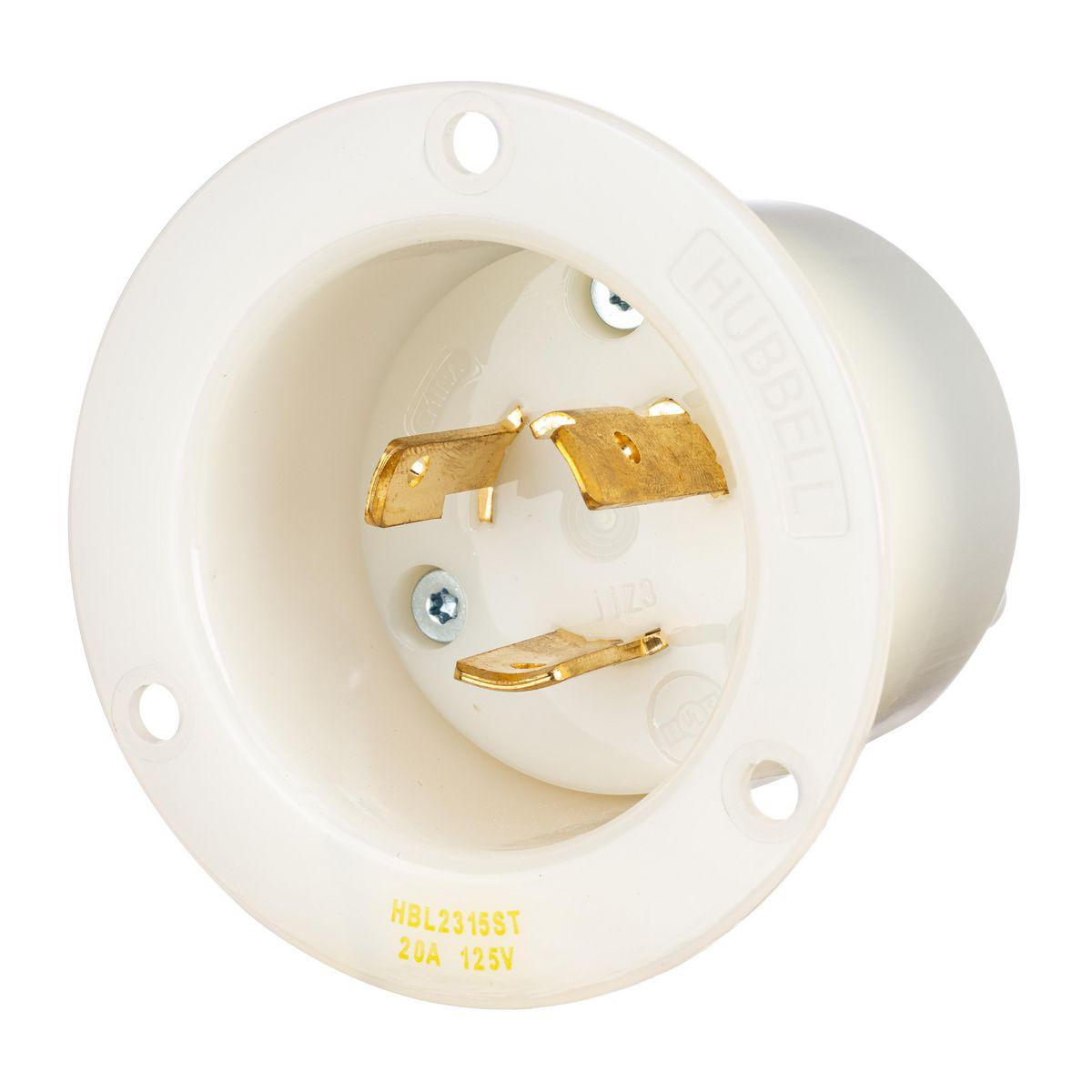 Hubbell Wiring Device-Kellems HBL2315ST Locking Receptacles