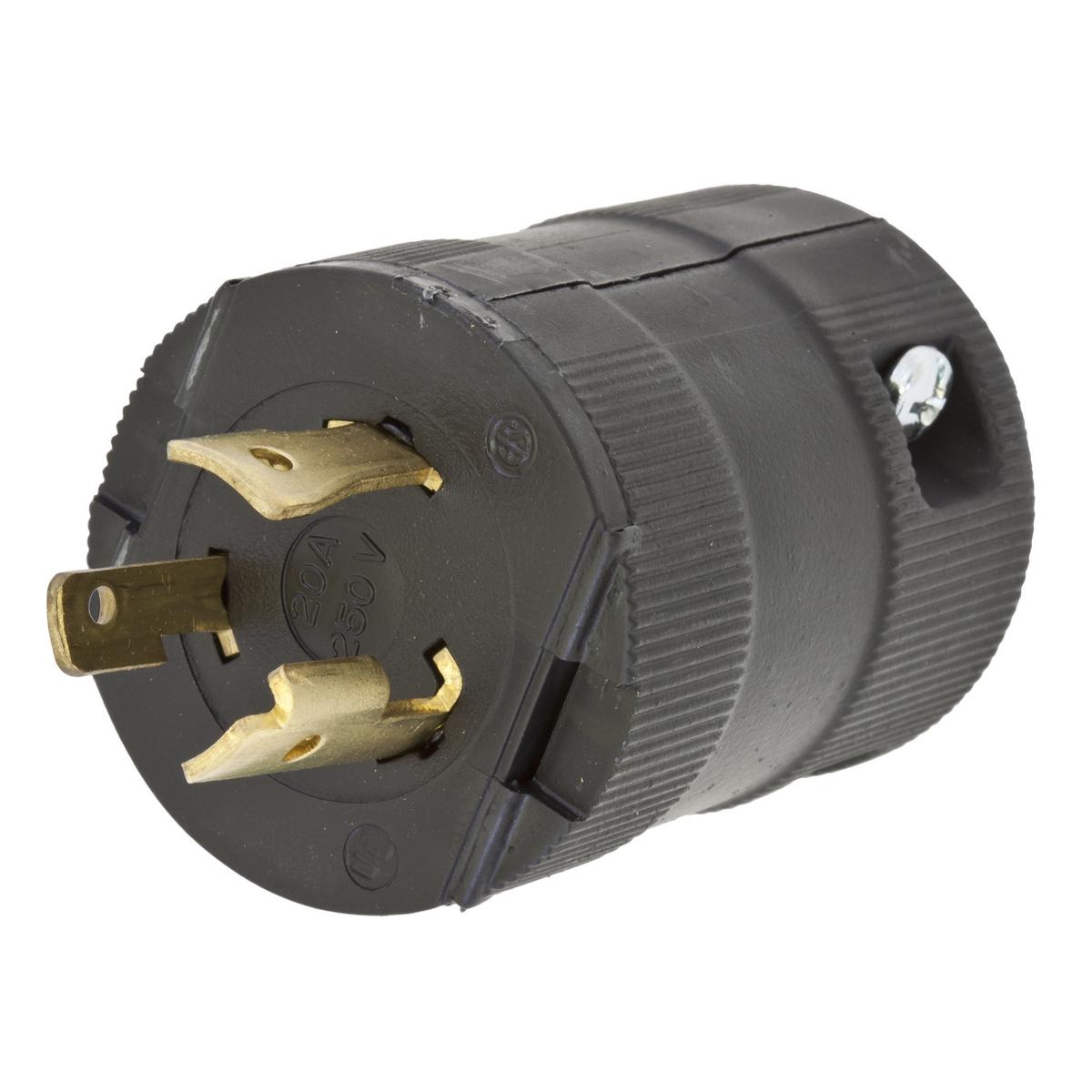 Hubbell Wiring Device-Kellems HBL2321VBK Locking Plugs