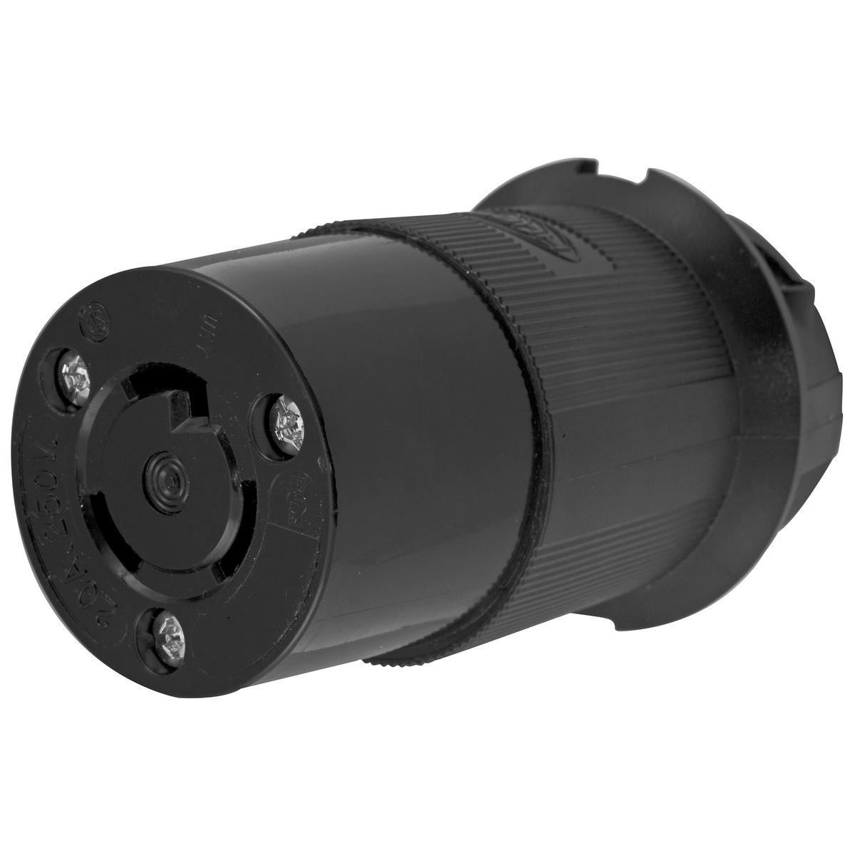 Hubbell Wiring Device-Kellems HBL2323BK Locking Connectors