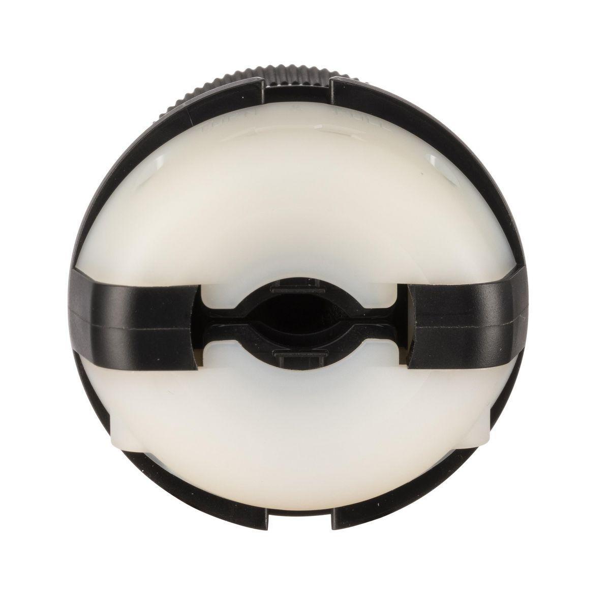 Hubbell Wiring Device-Kellems hbl2323st Locking Device, 250 V, 20 A, 2 Poles, 3 Wires, Black/White