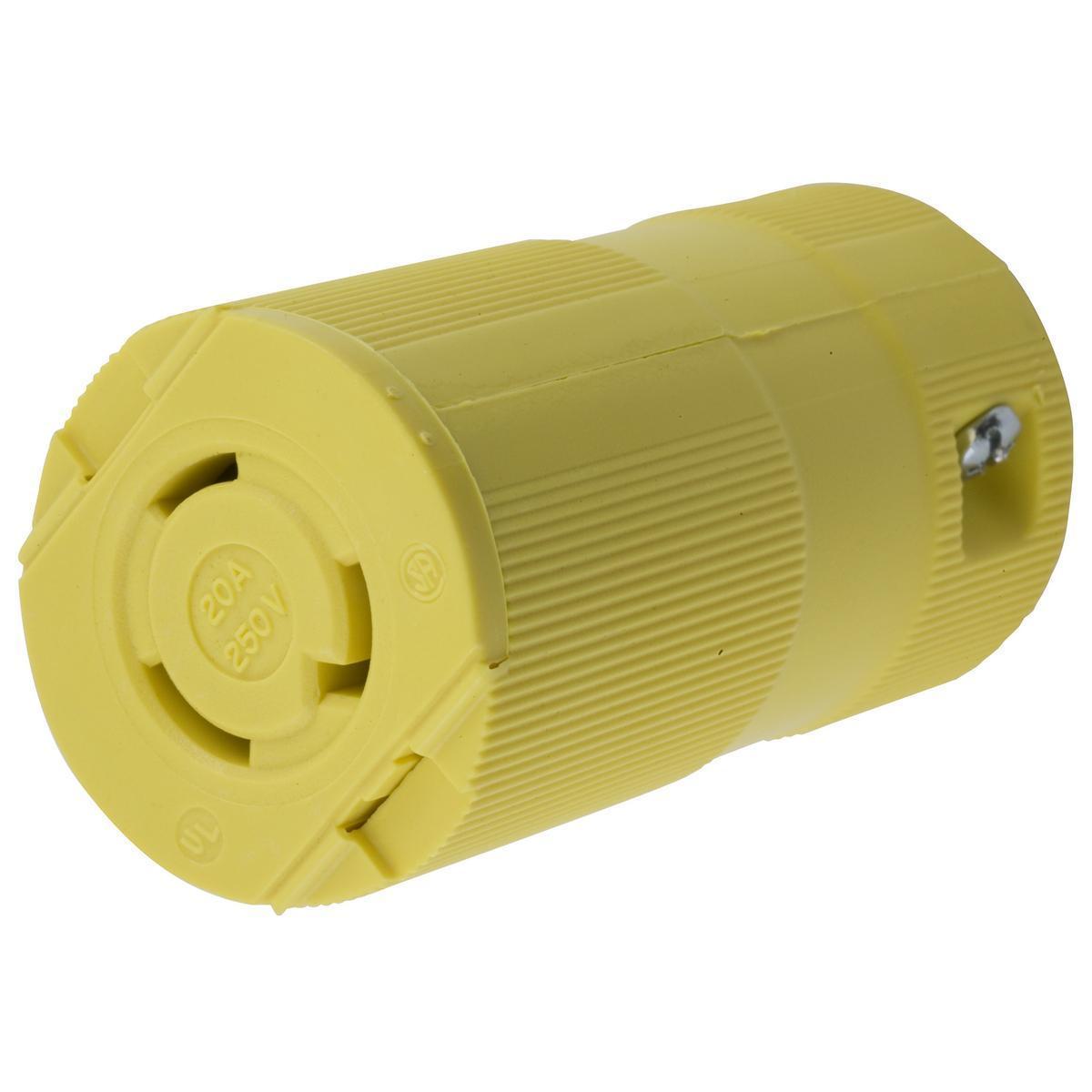 Hubbell Wiring Device-Kellems HBL2323VY Locking Connectors