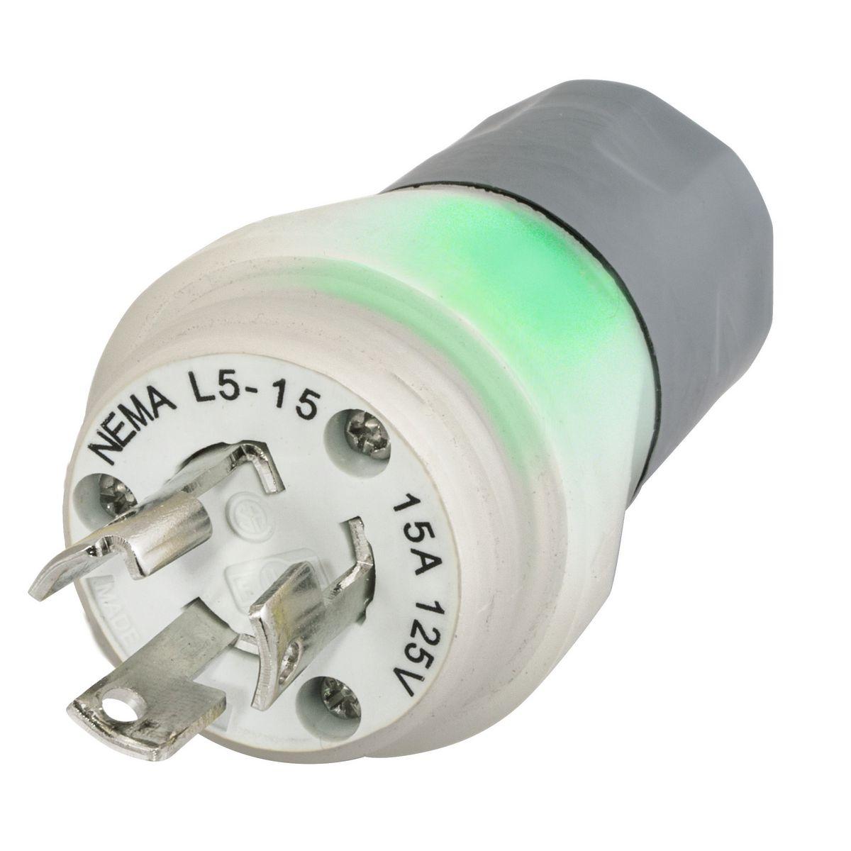 Hubbell Wiring Device-Kellems HBL24W47AWC Locking Plugs