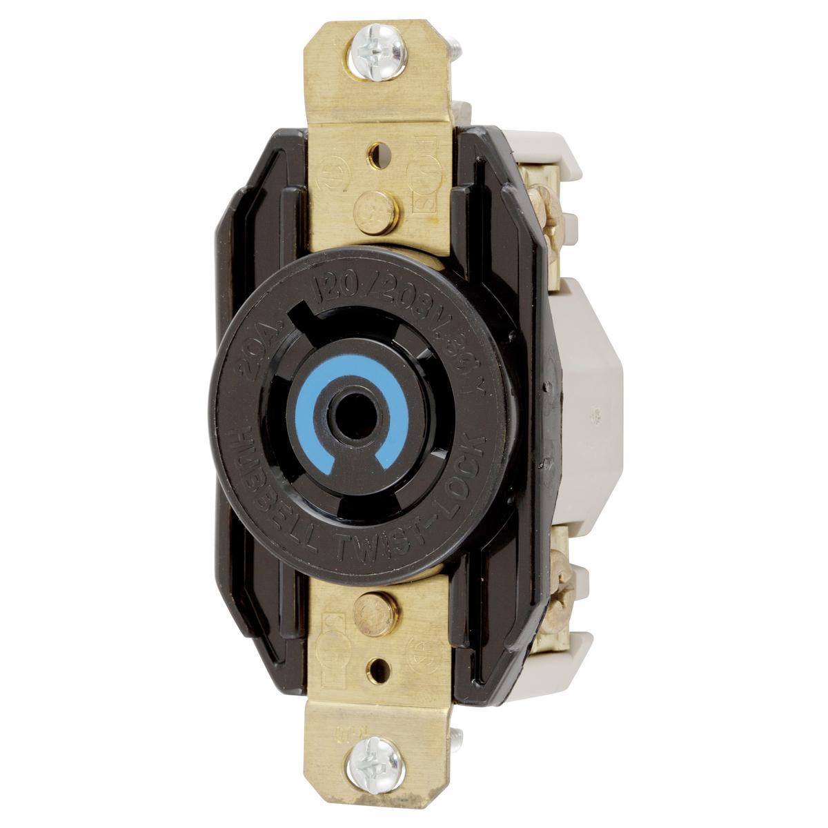 Hubbell Wiring Device-Kellems HBL2510 Locking Receptacles