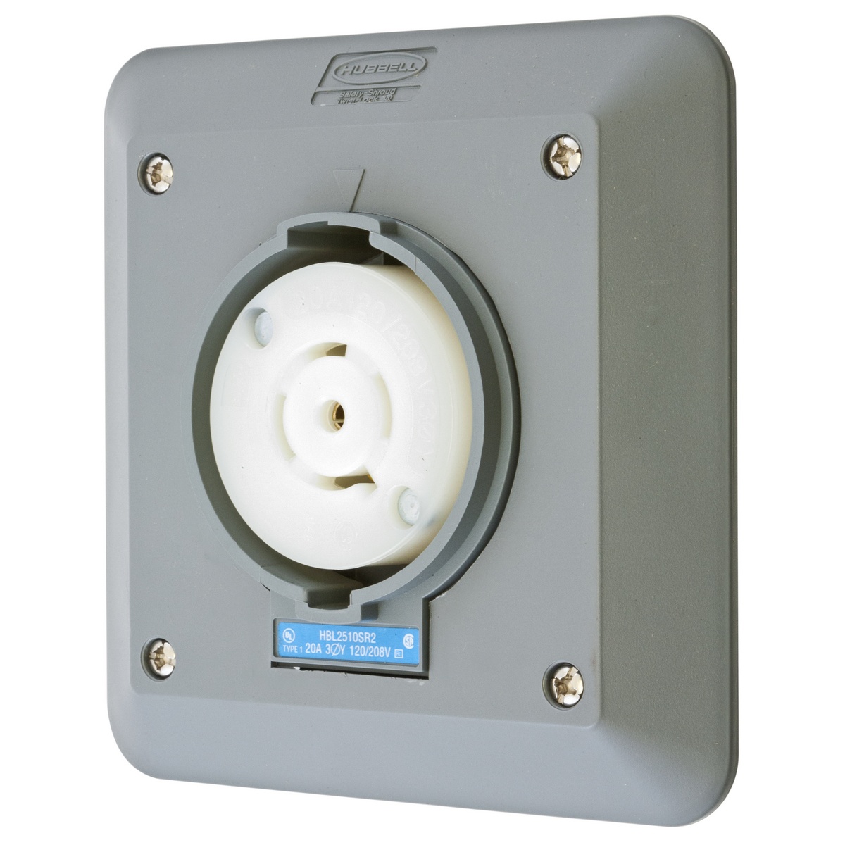 Hubbell Wiring Device-Kellems HBL2510SR2 Locking Receptacles