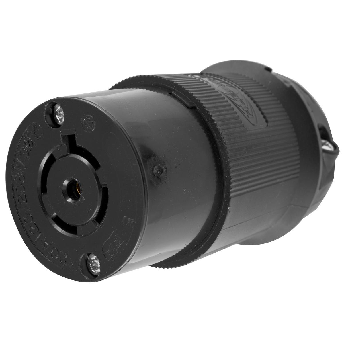 Hubbell Wiring Device-Kellems HBL2513BK Locking Connectors